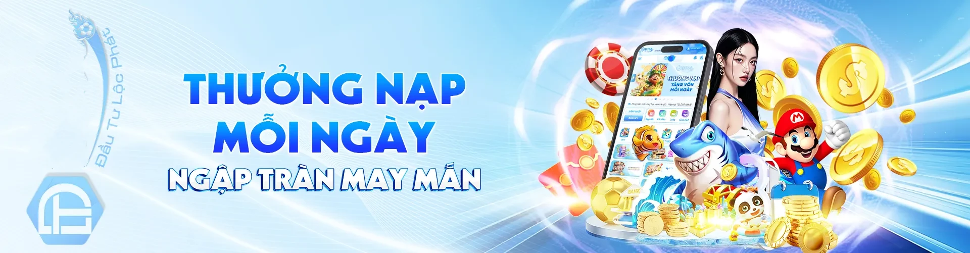 Hình ảnh quảng cáo của mm99 hiển thị nền tảng và các lợi ích